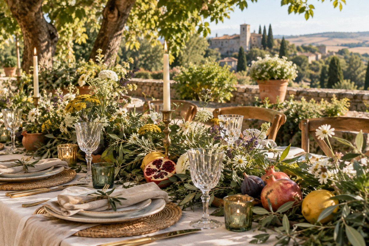 Naturaleza como decoradora: por qué las bodas más elegantes apuestan por la sencillez Naturaleza como decoradora: por qué las bodas más elegantes apuestan por la sencillez